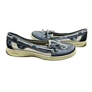 Sperry Topsider Black Angelfish Shoes Size 6 Women’s